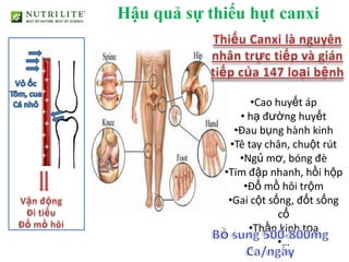 Hậu quả sự thiếu hụt canxi


+
 +
+
 +                      •Cao huyết áp
+
                     • hạ đường huyết
 +
+                   •Đau bụng hành kinh
 +                 •Tê tay chân, chuột rút
+                    •Ngủ mơ, bóng đè
                  •Tim đập nhanh, hồi hộp
                      •Đổ mồ hôi trộm
                   •Gai cột sống, đốt sống
                              cổ
                       •Thần kinh tọa
                              •…
 