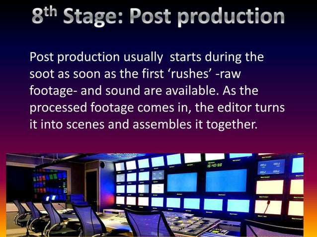 12 stages of film making | PPTX | Video Production | Content Production