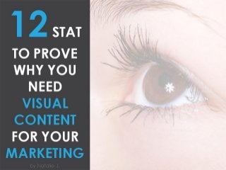 12 Stats to Prove Why You Need Visual Content For Your Marketing