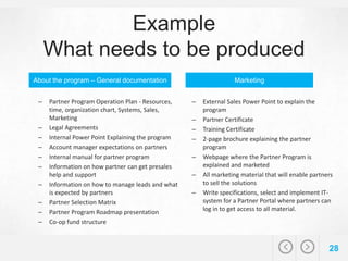 Reseller Partner Program Structure 14 steps to build a professional reseller partner program | PDF
