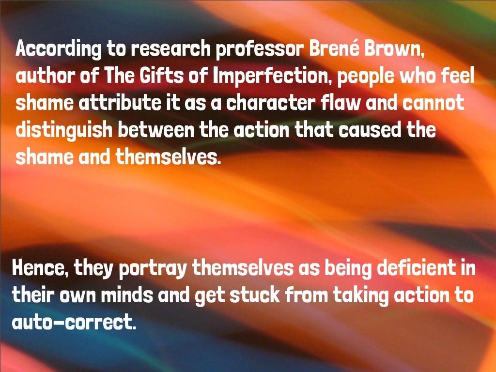 Hence, they portray themselves as