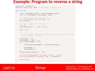 12 Strings.pptx c++ data structure string . | PPT