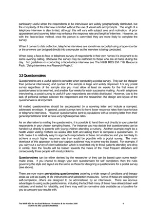 12 surveys and_questionnaires_revision_2009 | PDF