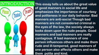 12th1.2 On Saying Please.ppt is a lesson in H,S.C | PPTX