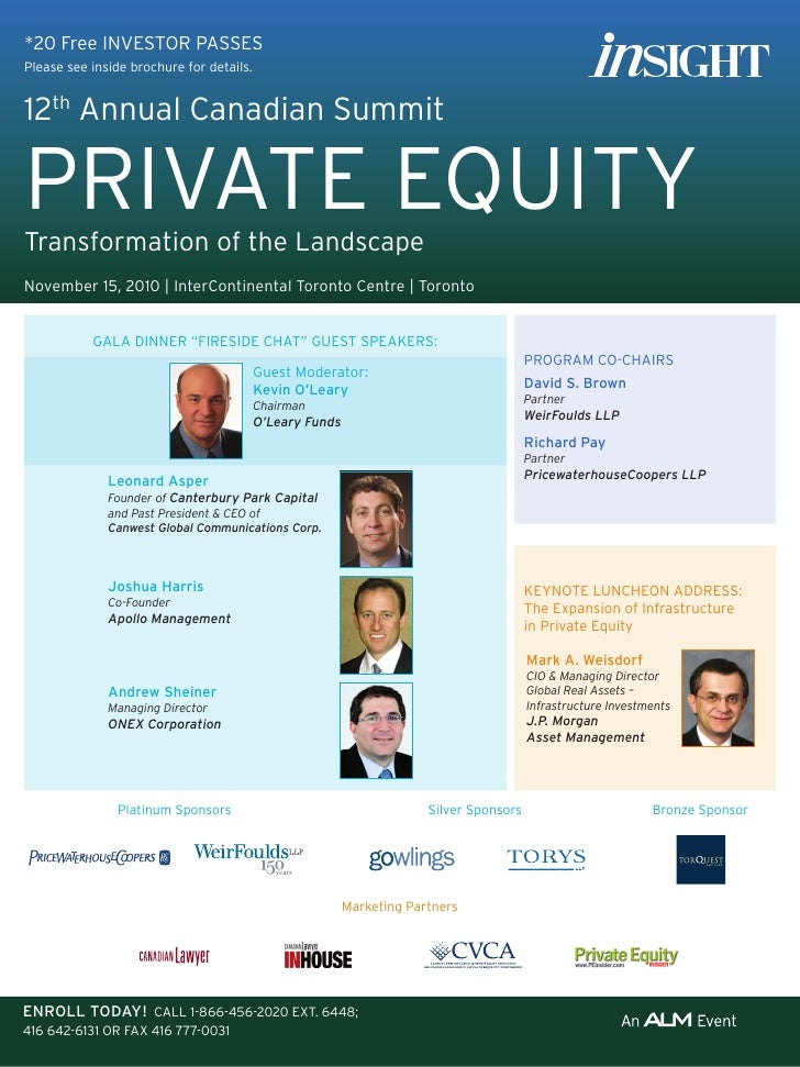 12th Annual Canadian Private Equity Summit