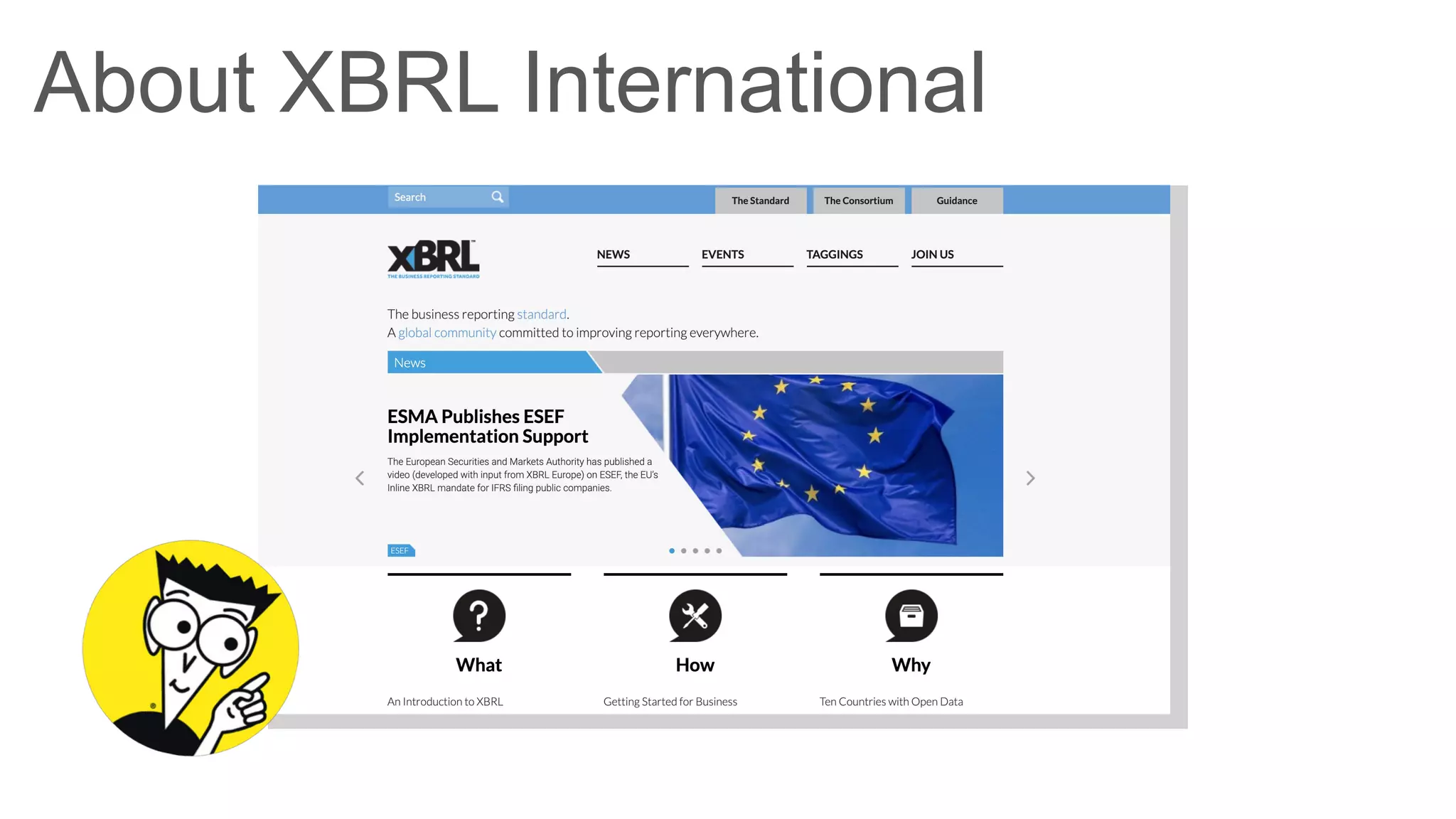 About XBRL International
 