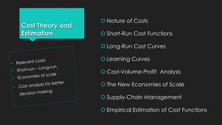 12 theory of cost and estimation | PDF