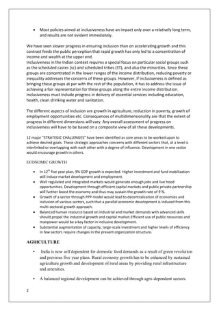 12th five year plan | PDF