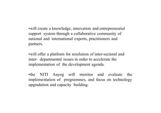 12th five year plan and NITI ayog | PDF