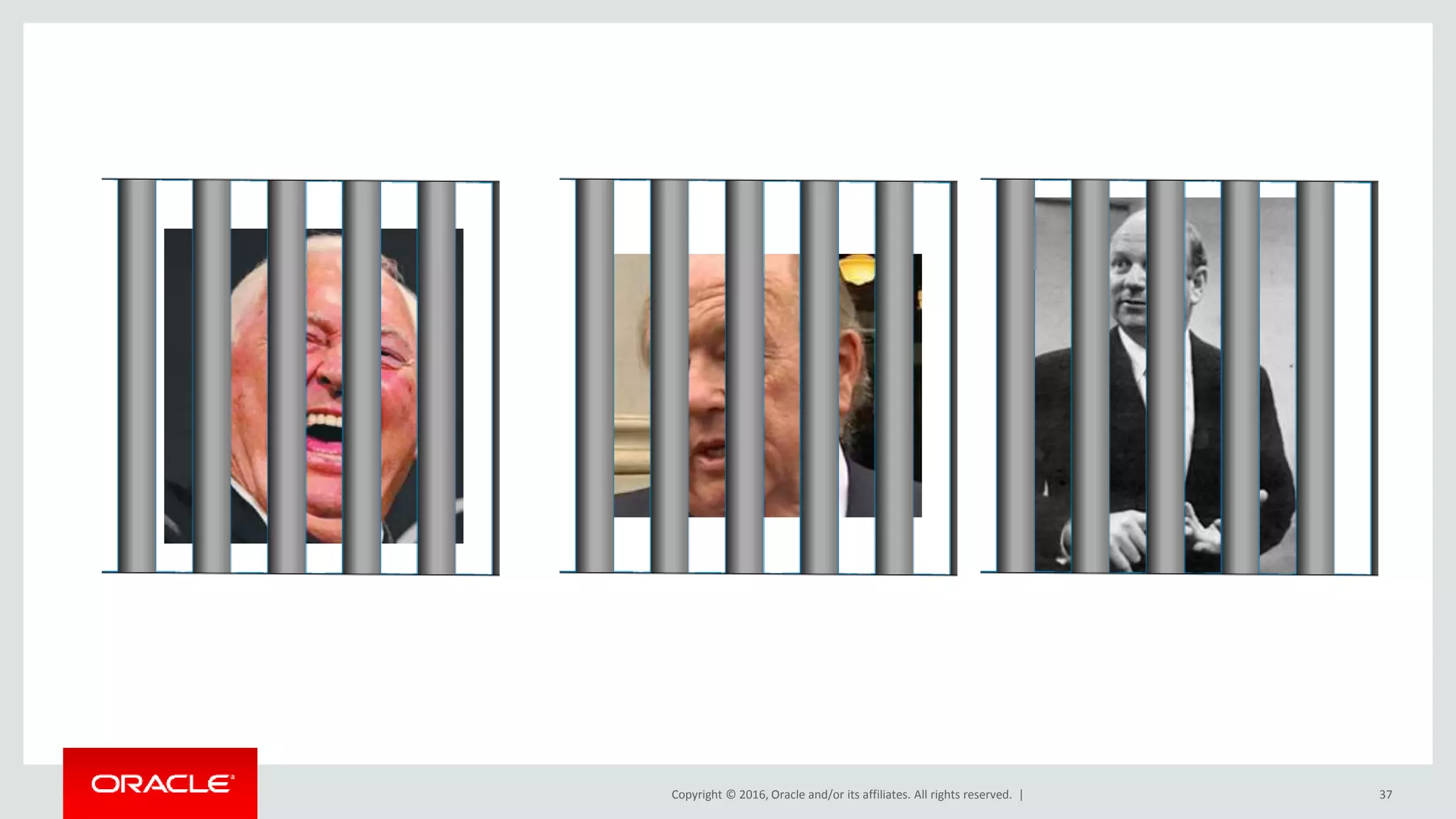 Copyright © 2016, Oracle and/or its affiliates. All rights reserved. | 37
 