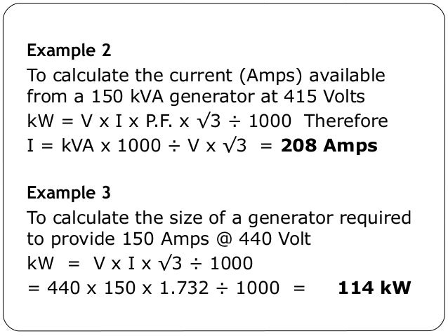 fire safety generators generator size calculator