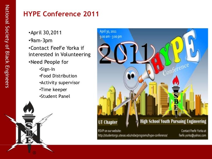 texas nsbe 12th general body meeting 2010 2011 general body meeting flyer