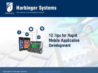 Copyright © Harbinger Systems www.harbinger-systems.com
 