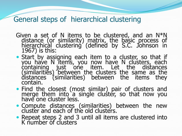 12 types of clustering | PPTX | Databases | Computer Software and ...