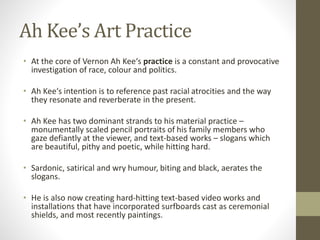 12VA Theory - Vernon Ah Kee Part 1 of 3 | PPTX