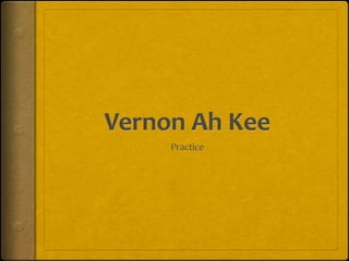 12VA Theory - Vernon Ah Kee Part 2 of 3 | PPTX