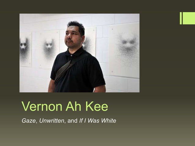 12VA Theory - Vernon Ah Kee Part 3 of 3 | PPT
