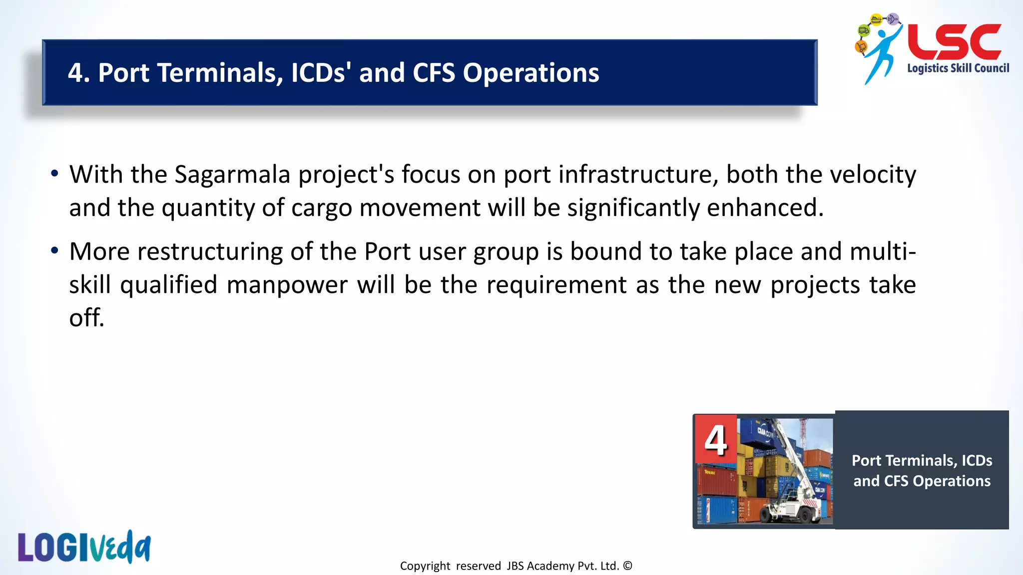 12 Verticals of Logistics as per Government of India | PDF