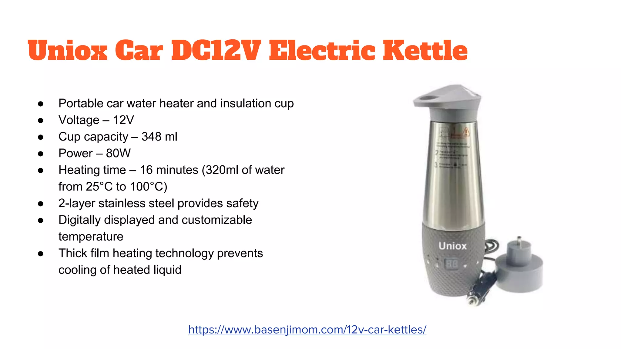 12 Volt Kettles