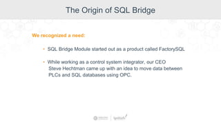 12 Ways to Use PLCs & SQL Databases Together | PPTX