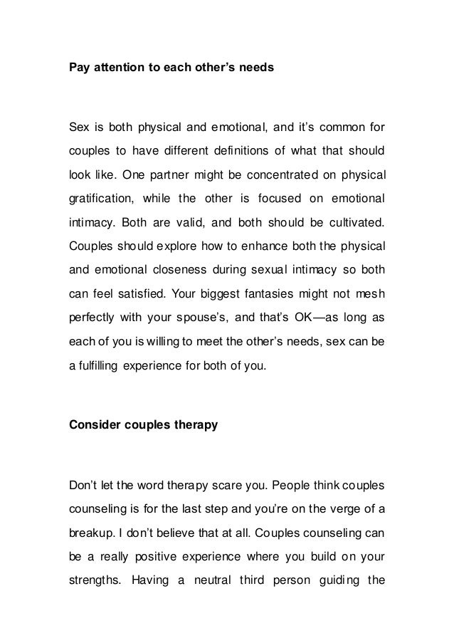 12 Ways To Repair A Sexless Marriage