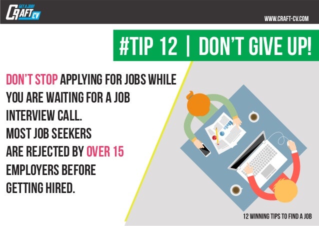 tips on how to find a job