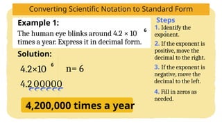 Mastering Scientific Notation: Writing and Converting Large and Small ...