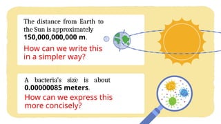 Mastering Scientific Notation: Writing and Converting Large and Small ...