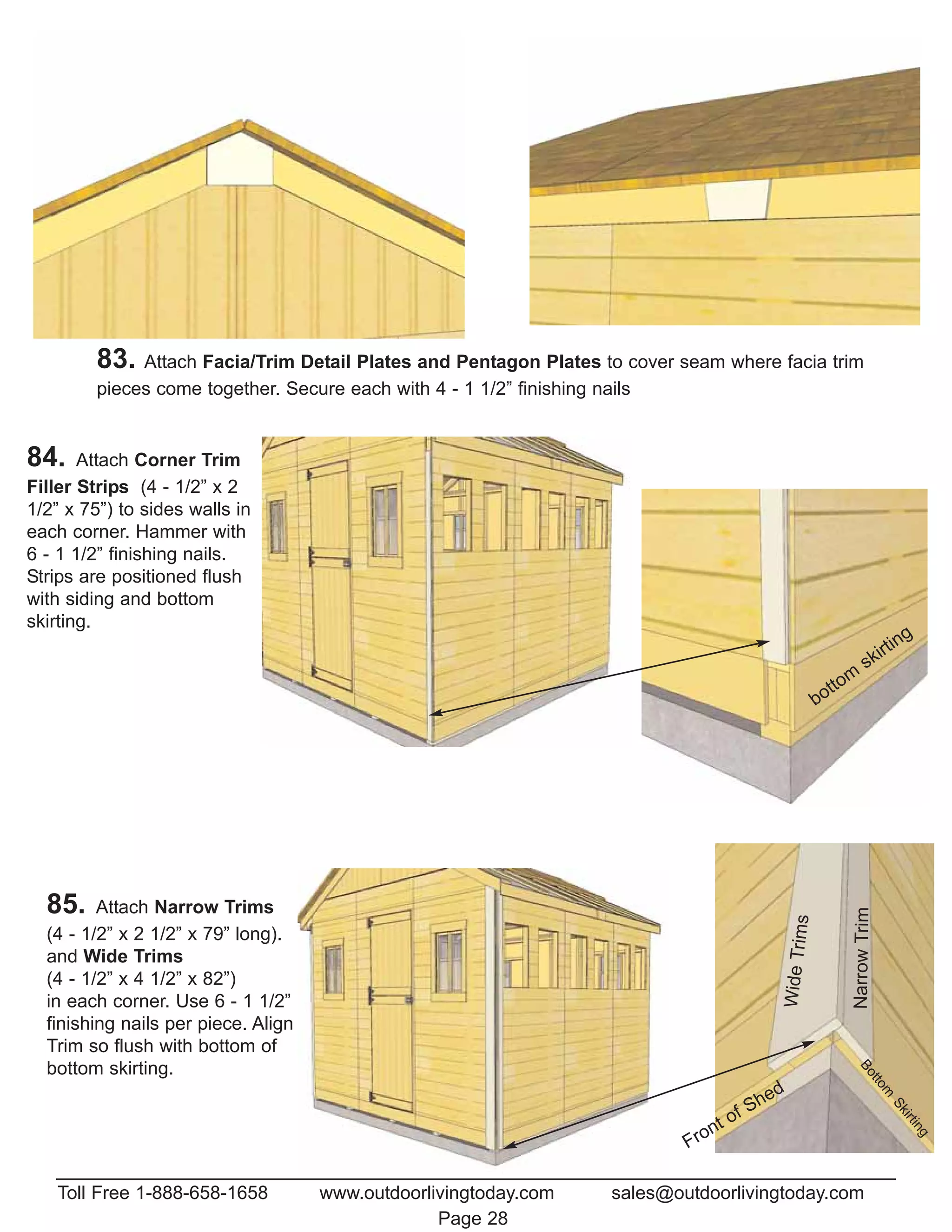 12x12 shed plan step by step | PDF