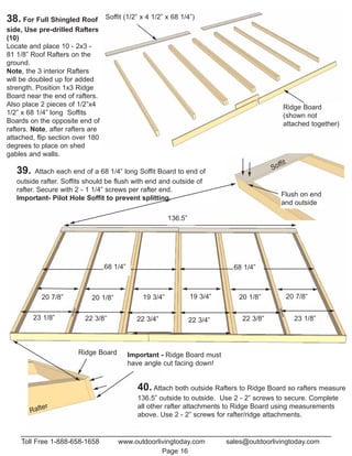 12x12 shed plan step by step | PDF