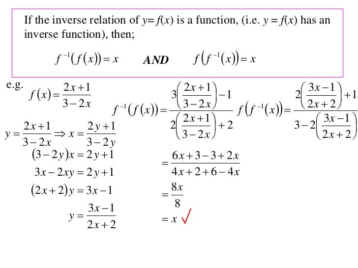 12x1 T05 01 Inverse Functions 10 12x1 T05 01 Inverse Functions 10