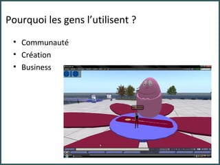 Pourquoi les gens l’utilisent ? Communauté Création Business 