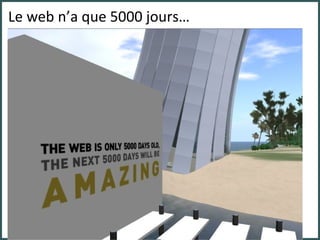 Le web n’a que 5000 jours… 