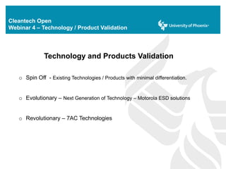 13 0730 session 1 webinar-techology_product validation