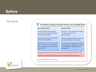 2013 Cleantech Open | 52
Before
151 words
2013 Cleantech Open | 52
 