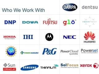 PARC | 100
Who We Work With
 