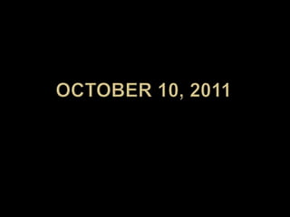 October 10, 2011 