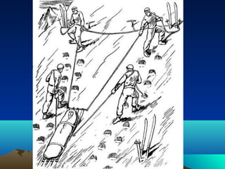 Транспортування потерпілого підручними засобами