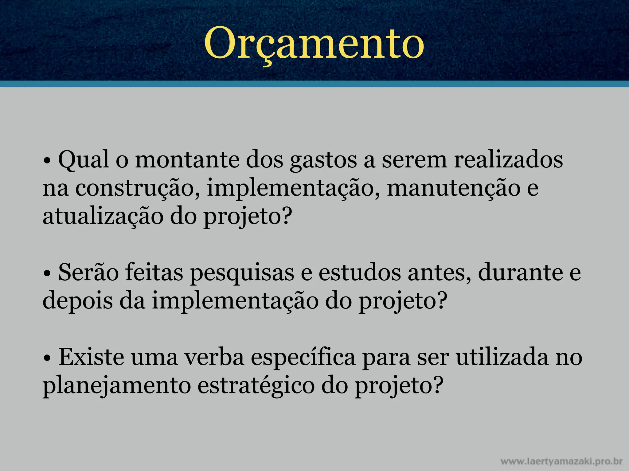 Planejamento Operacional