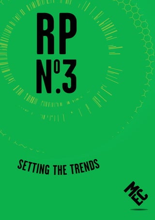 RP
    N .3o



Se t ting t e trends
           h

                       RP NO.3 1
 