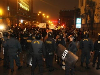 MARCHA DE LOS 4 SUYOS EN LA CIUDAD DE LIMA LOS DIAS 27 Y 28 DE JULIO DEL 2013