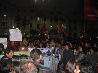 MARCHA DE LOS 4 SUYOS EN LA CIUDAD DE LIMA LOS DIAS 27 Y 28 DE JULIO DEL 2013