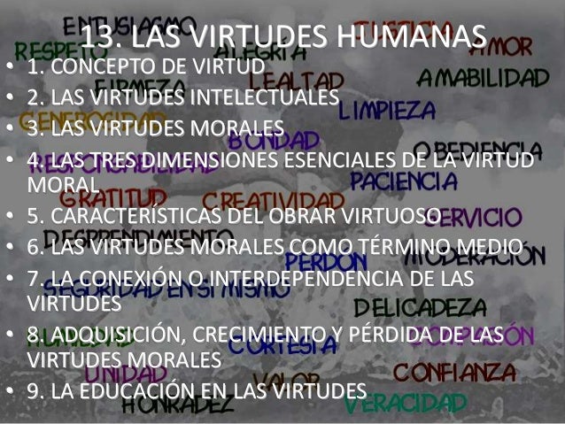 13 Virtudes Humanas