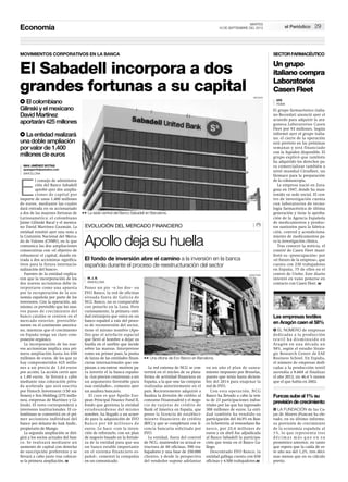 El gasto en textil (El periódico de Aragón)