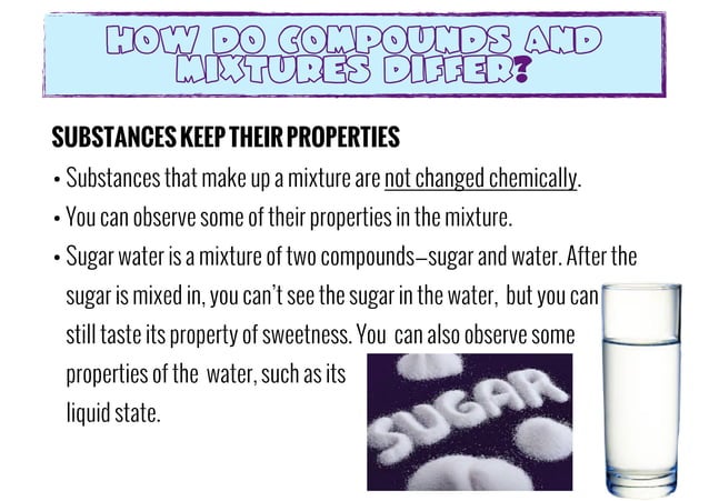 Substances and Mixtures | PPT