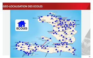 GEO-­‐LOCALISATION	
  DES	
  ECOLES	
  
	
  

28	
  

 