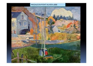 PAISAJE EN PONT AUVEN 1888
 