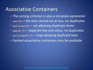 Standard Template Library | PPT