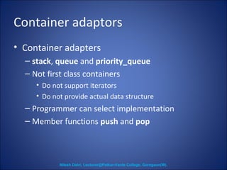 Standard Template Library | PPT