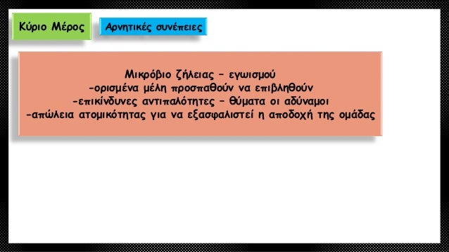 Î Î¿Î¹ÎµÏ‚ ÎµÎ¯Î½Î±Î¹ Î¿Î¹ ÏƒÏ…Î½Î­Ï€ÎµÎ¹ÎµÏ‚ Î±Ï€ÏŒ Ï„Î·Î½ Î±Ï€Î¿Ï…ÏƒÎ¯Î± Ï„Î·Ï‚ Ï†Î¹Î»Î¯Î±Ï‚; 
â€¢Î–Ï‰Î®Ï†Ï„Ï‰Ï‡Î®ÏƒÎµÏ€ÎµÏÎ¹ÎµÏ‡ÏŒÎ¼ÎµÎ½Î¿ 
â€¢ÎšÏ…ÏÎ¹Î±ÏÏ‡ÎµÎ¯Î·Î¸Î»Î¯ÏˆÎ·,Î·Ï€Î»Î®Î¾Î·,Î·Î±Ï€ÏŒÎ³Î½Ï‰ÏƒÎ· 
â€¢ÎŸÎ¬Î½Î¸ÏÏ‰Ï€Î¿...